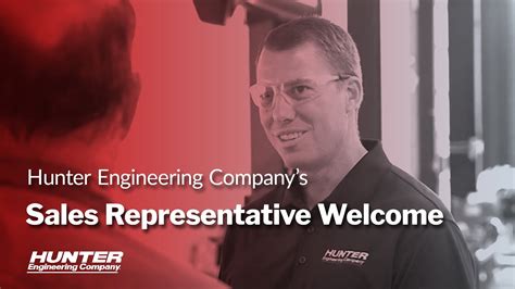 hunter engineering independent sales reps